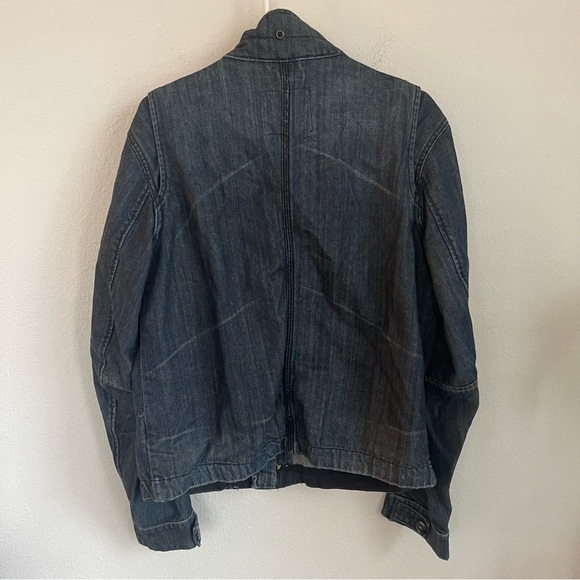 G STAR Large Front Pocket Vintage Denim 3301 Jacket - Picture 8 of 8